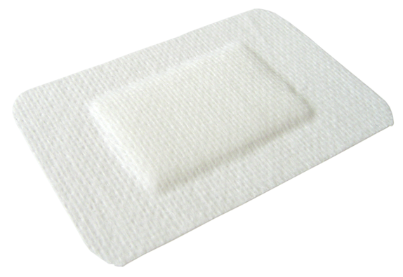 Pansement îlot Adhésif Avec Bordure En Gaze Stérile Medline 4x8 Pouces - Boîte De 15, Pour Plaies