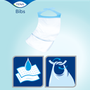 TENA Bibs - Bavoirs adultes jetables /150 Unités