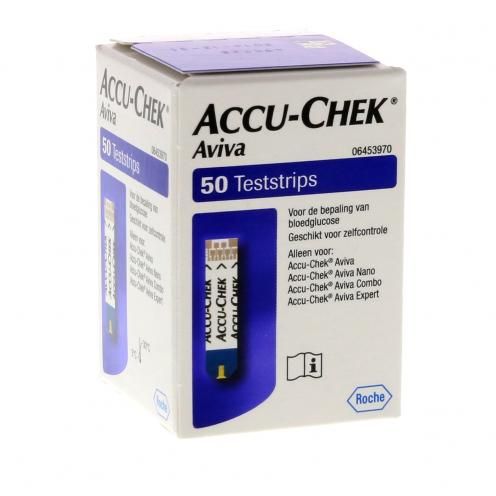 Bandelettes reactives accu-chek aviva /50 Unités