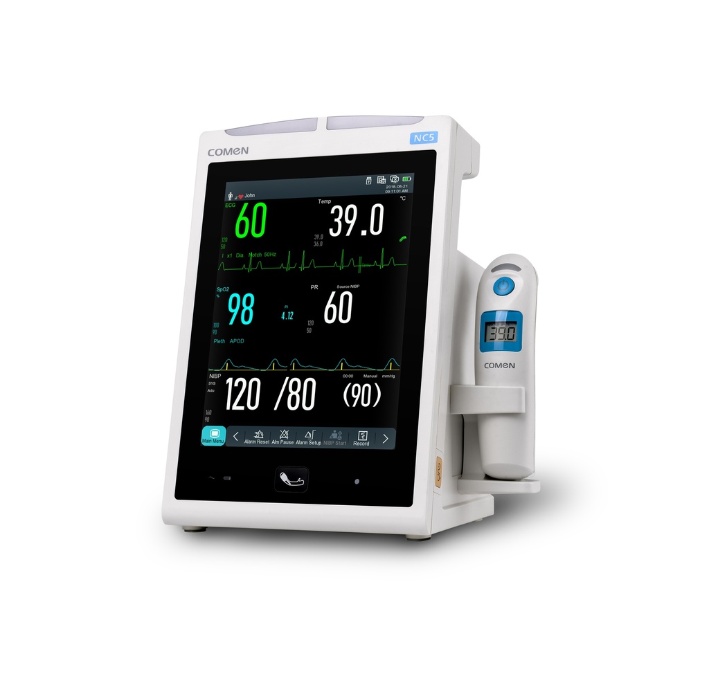 Station de diagnostics NC5 PNI+SPO2+T°+ECG+imprimante Comen