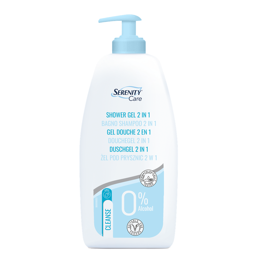 Serenity Care - Gel lavant 2 en 1 - 500ml (corps et cheveux)