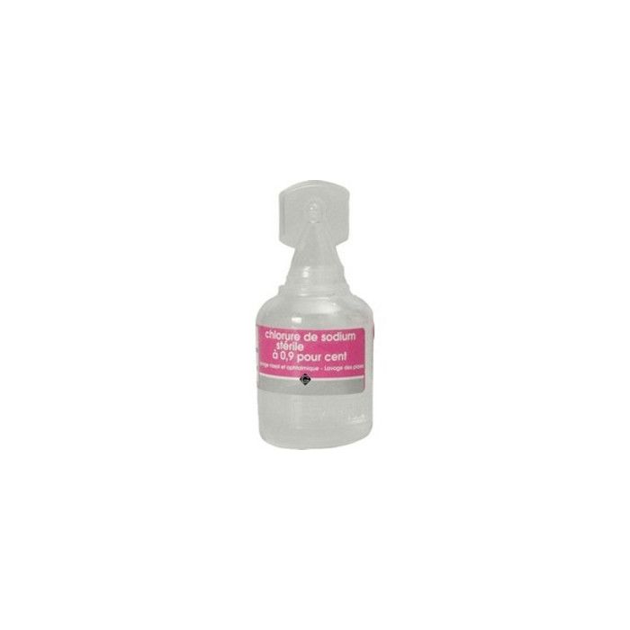 Flapule de sérum physiologique - Physiodose 10ml /30 Unités