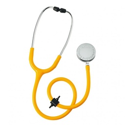 [507349 - Y01200] Stéthoscope Laubry Clinic® simple pavillon jaune **Décontaminable**