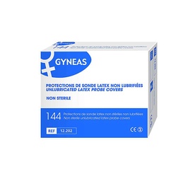 Protection de sonde Gyneas Ø 33 mm longueur 195 mm - latex /144 Unités