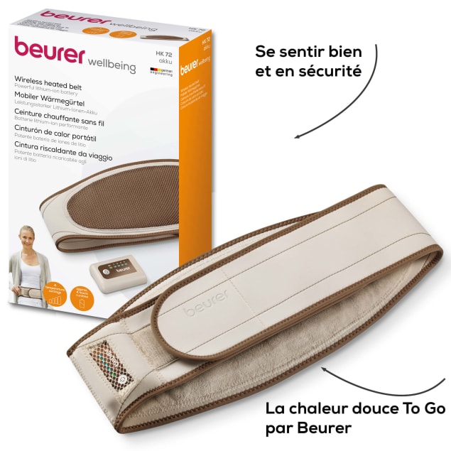 Ceinture chauffante sans fil BEURER HK72