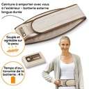 Ceinture chauffante sans fil BEURER HK72