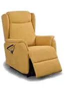 Fauteuil releveur Cagliari - 2 Moteurs (Jaune Aurore)