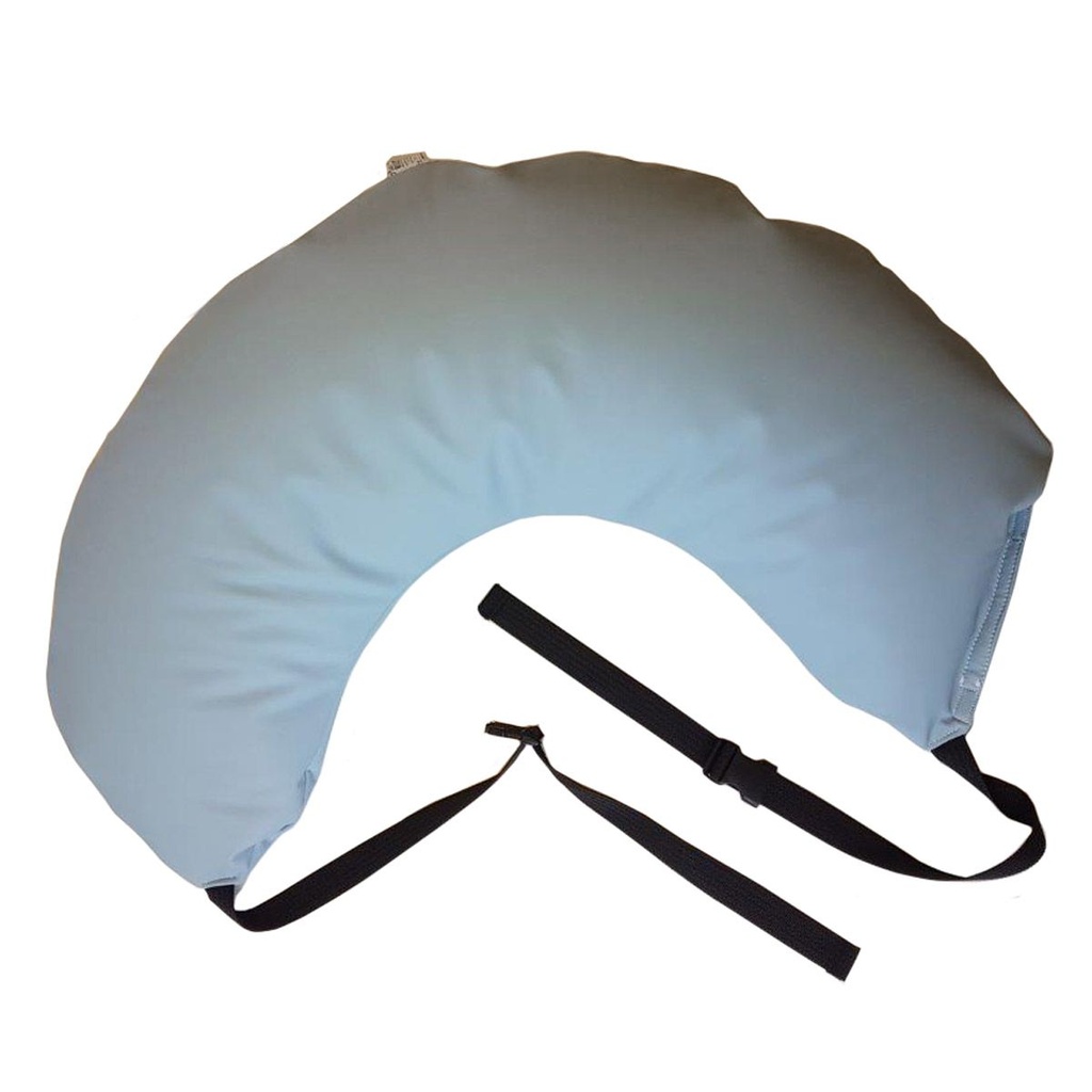 Renol Med Coussin demi-lune avec sangle nylon et boucle (pour fauteuil roulant) - 22 cm x L 115 cm - 1 pc