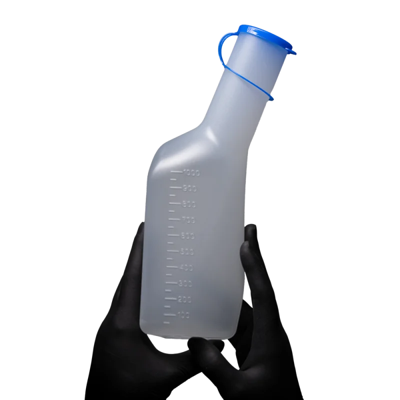 Urinal homme 1L avec couvercle - autoclavable 130° /Unité