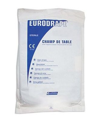 EURODRAPE - Champ de table 140 x 120 cm - Stérile