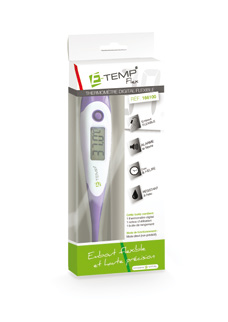 Thermomètre E-TEMP FLEX - embout souple