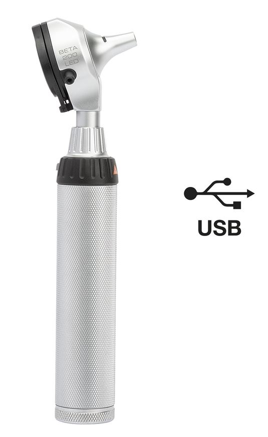 Trousse Otoscope HEINE Beta 200 led F.O.