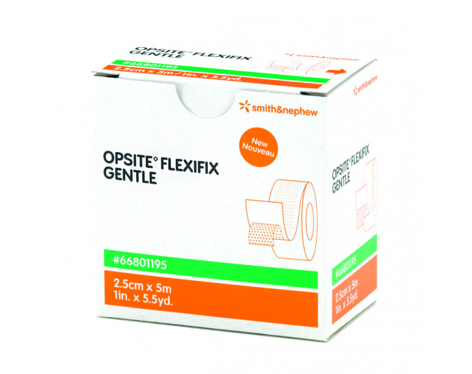 OPSITE Flexifix Gentle - Film transparent en rouleau avec adhésif siliconé