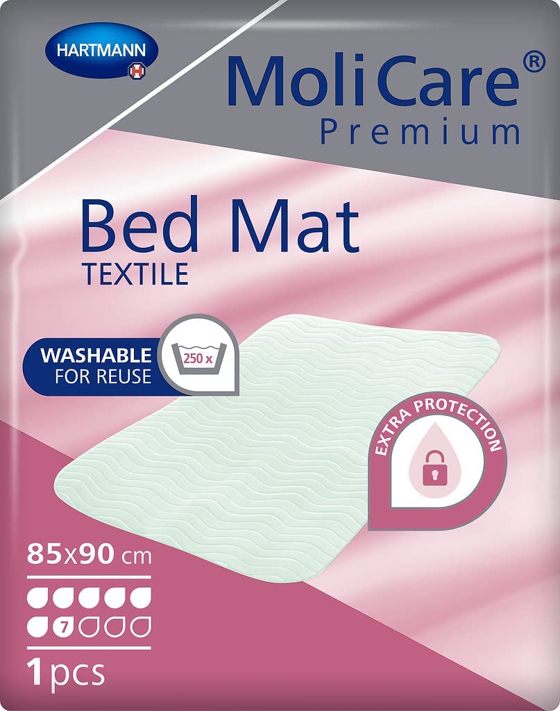 Alèse de lit lavable ​MoliCare® Premium Bed Mat TEXTILE 7 Drops / Unité