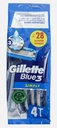 Rasoirs jetables Gillette Blue3 Simple /4 Unités