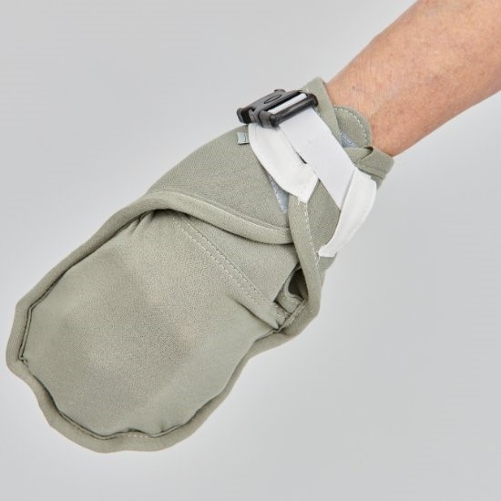 Moufle de protection velcro et boucle de sécurité / paire