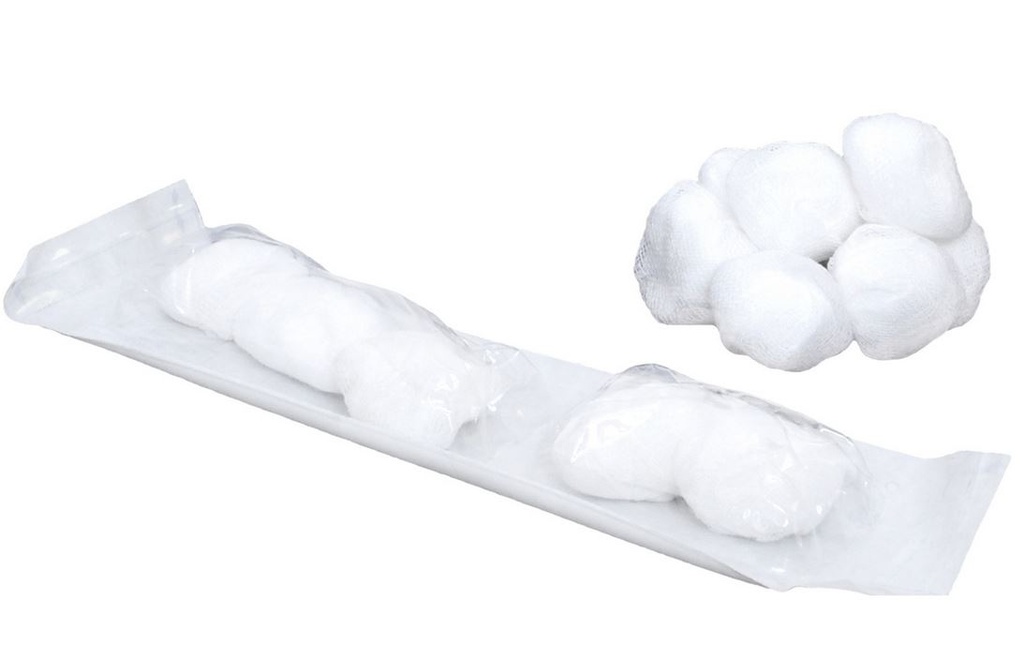 MaiMed boules de gaze stérile T20 (Prune 35 mm) 