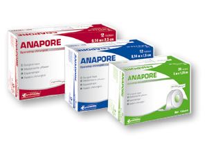 Anapore - Sparadrap microporeux sans dévidoir /Unité