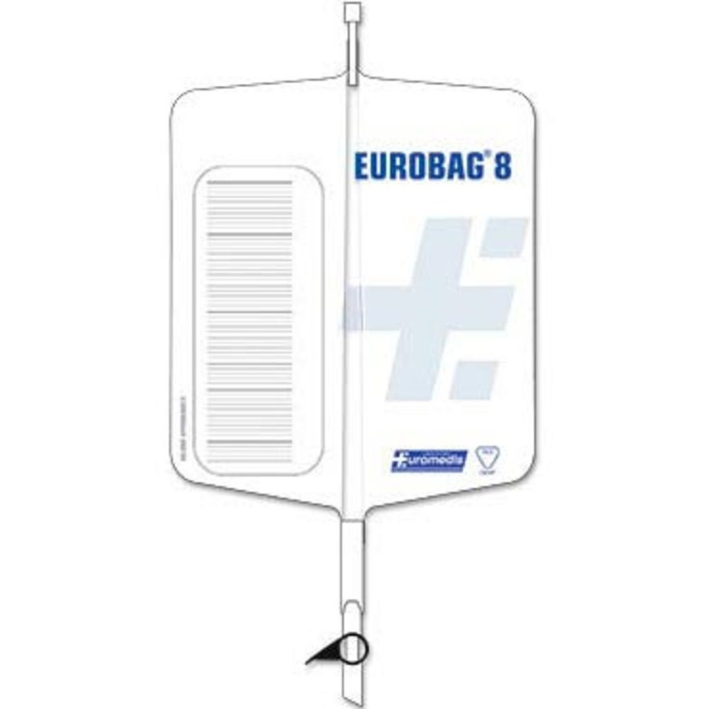 Poche à urine EUROBAG avec site de prélèvement 4L - stérile /1 Unité