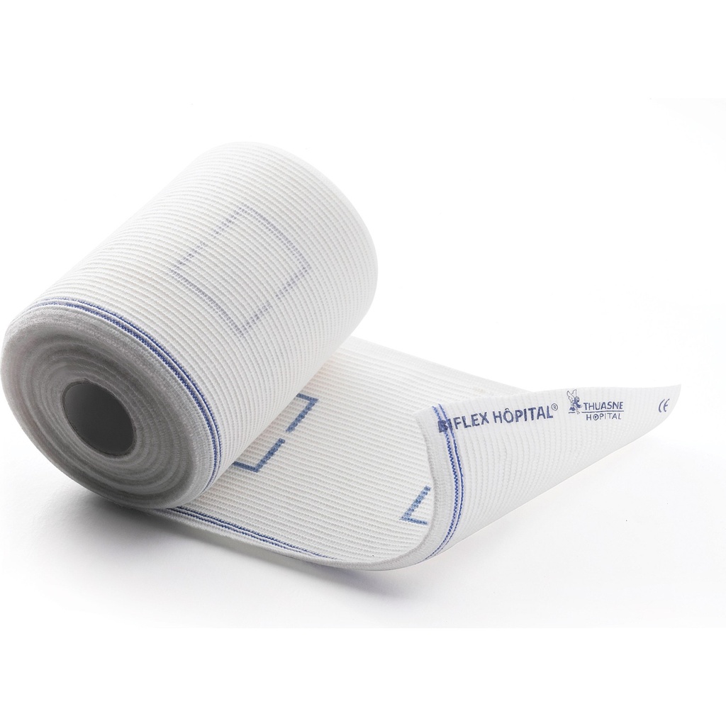 Bande élastique de compression Biflex 16+ Hopital étalonnée 10cm x 3m /Unité