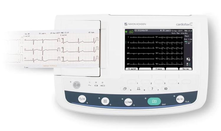 ECG Nihon Khoden Cardiofax C 3150K WIFI (USB-LAN + WIFI)