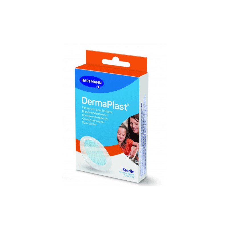 Pansement DermaPlast® Brulure Gel (8 Unités)