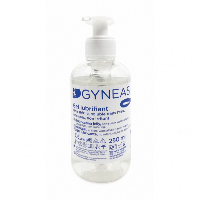 Gel lubrifiant aqueux 250 ml + pompe Gyneas