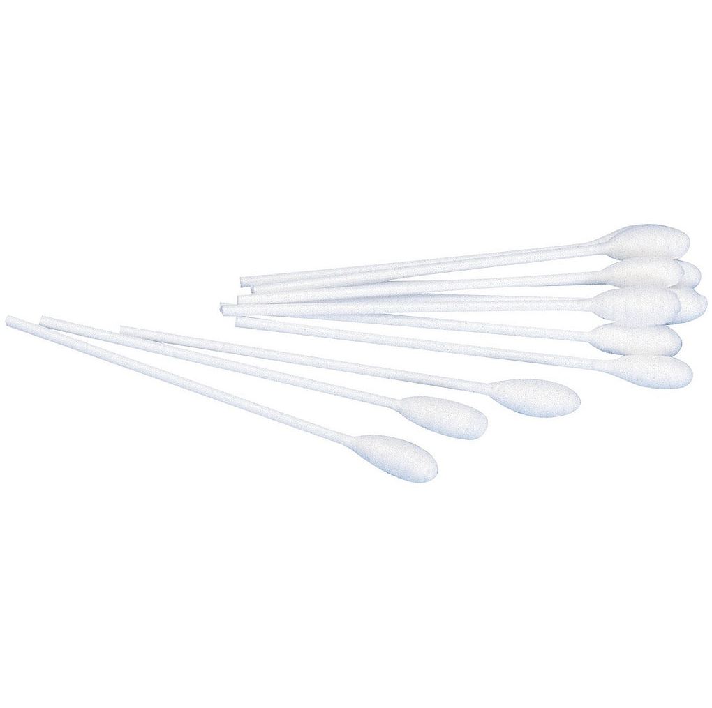 Bâtonnet de soin PE 15 cm - coton 11 mm Gyneas /50 Unités