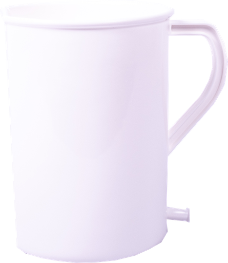 [EU125104] Bock à lavement 2L blanc /Unité