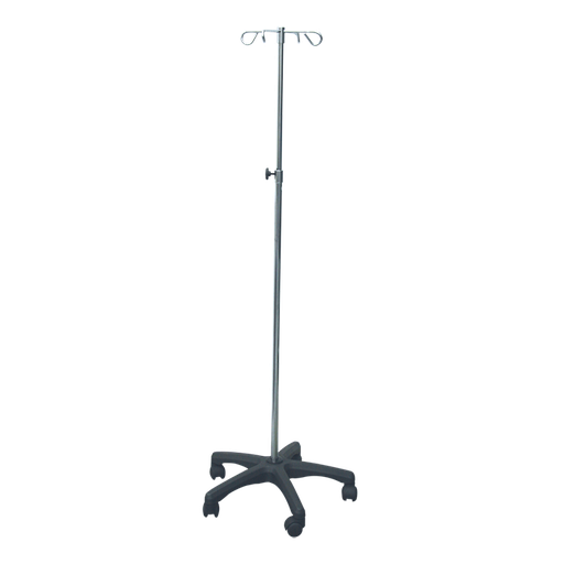 [EU211047] Pied à sérum sur roulettes