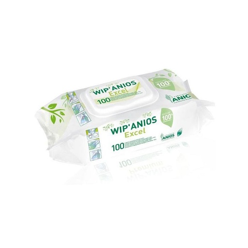 [WIPANIOS100] Wip'anios Excel lingettes /100 Unités