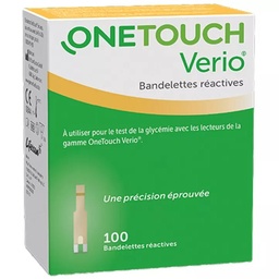 [T00794] Tigette OneTouch Verio /100 Unités (2x50pcs)