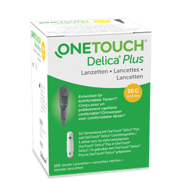 [023-977-02/T00632] Lancettes OneTouch Delica Plus /100 Unités