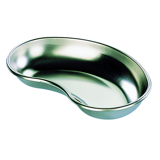 [IN-100130-25 / H00480] Bassin réniforme inox 25cm (sans rebord)