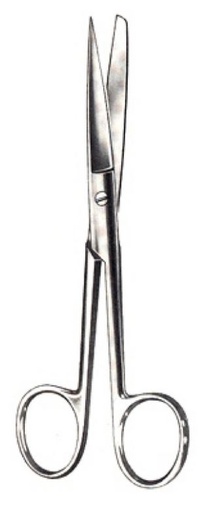 Ciseaux chirurgie PM (pointu/mousse) Mi