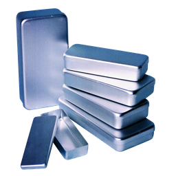 [N01290] Boîte à instruments aluminium (18x9x3cm)
