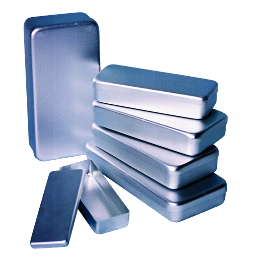 [N01290] Boîte à instruments aluminium (18x9x3cm)