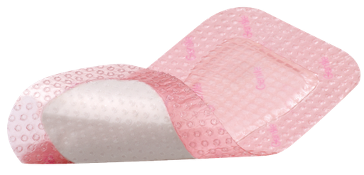 ALLEVYN Gentle Border Lite - Pansement hydrocellulaire adhésif avec gel siliconé - extra fin