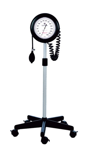 [522705] Tensiomètre MAXI+3 sur socle à roulettes avec brassard adulte (M)