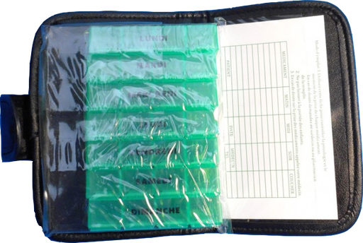 [H00645] Semainier Medidose format agenda fr