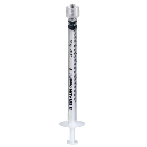[9167006V] Seringue Omnifix Luer Lock 1ml dosage /100 Unités
