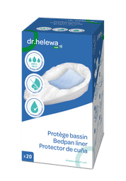 [B60020] Dr Helewa - Protège bassin hypoallergénique 600ML /20 Unités