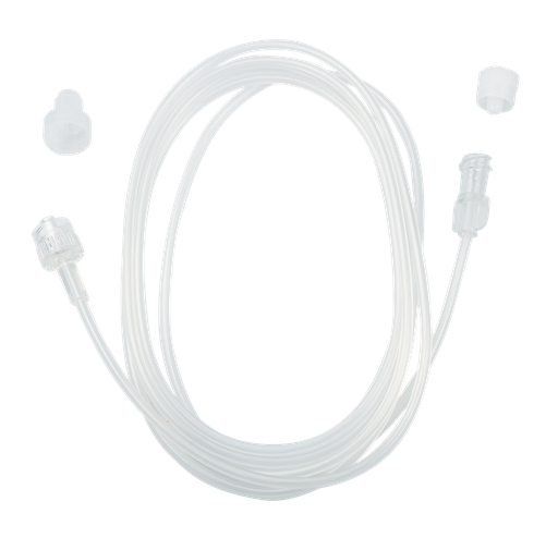 [PB3215M] Prolongateur mâle/femelle en PE/PVC - Ø 1,5 mm Luer Lock avec bague mobile - Longueur 150cm /1 Unité