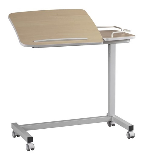 [MED-T380049] Tablette de lit sur roulettes 2 plateaux EVILENCE