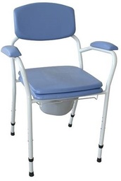 [2010140S1] Chaise percée à hauteur variable CANDY 200 confort