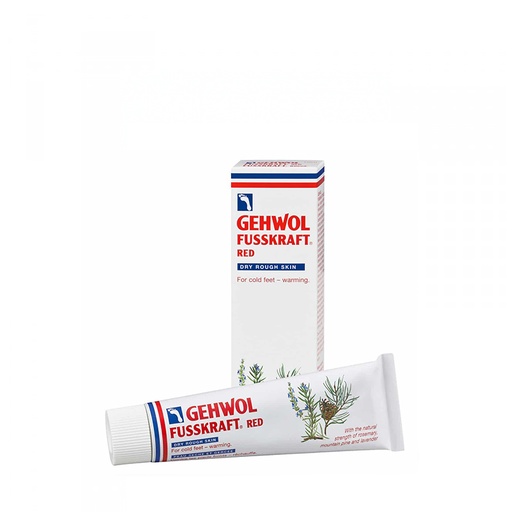 [11612305] Crème Gehwol Fusskraft Rouge - Pieds froids, peau sèche