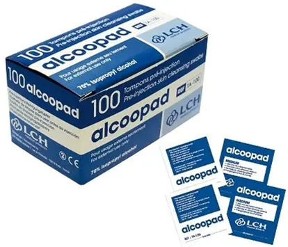 [LCH – NOV70927] Tampon alcool /100 Unités